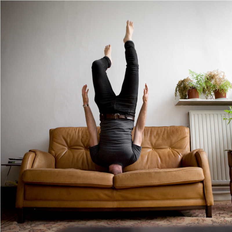 Upside-Down Self Portraits By Photographer Caulton Morris | FREEYORK