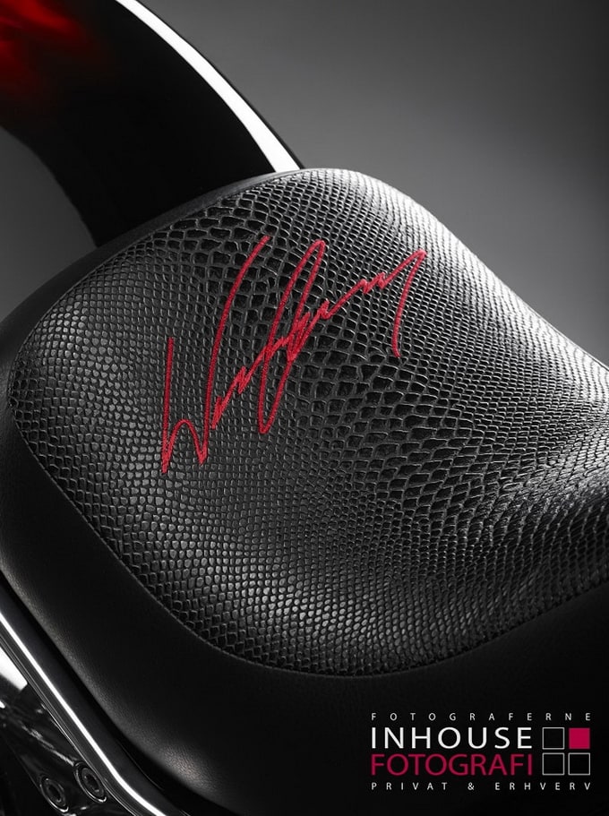 2012 lauge jensen 'wayne rooney' custom motorcycle