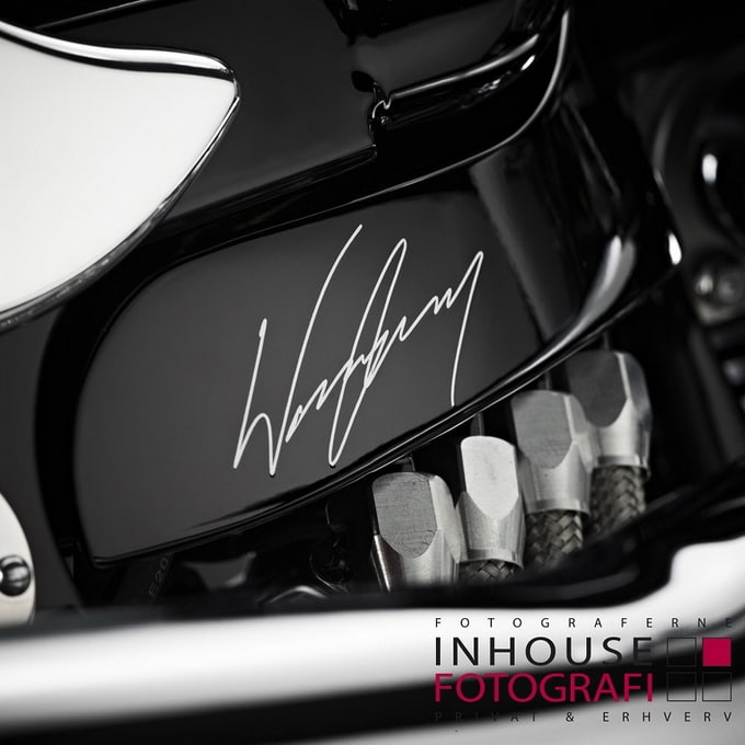 2012 lauge jensen 'wayne rooney' custom motorcycle