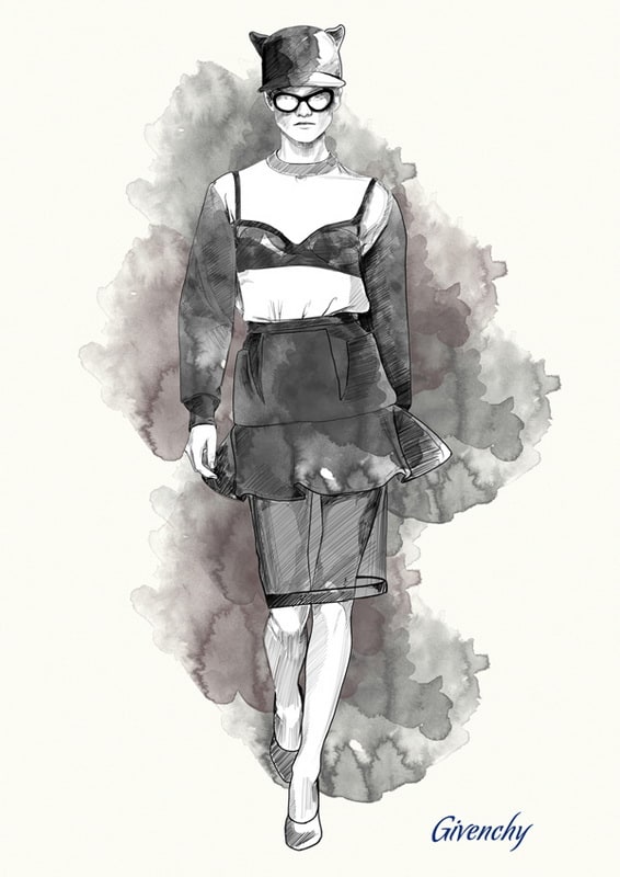 Illustrator Mustafa Soydan mustafa-soydan-fashion-illustrations-1-600x606