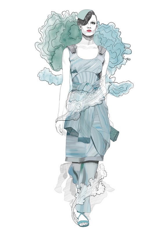 Illustrator Mustafa Soydan mustafa-soydan-fashion-illustrations-1-600x609