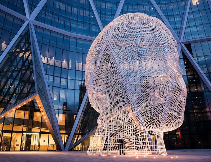 "Wonderland" by Jaume Plensa jaumeplensa4