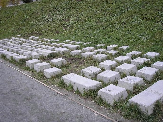 Keyboard Monument in Yekaterinburg, Russia olympus digital camera