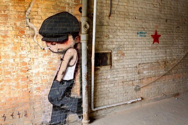 Street artist Seth Globepainter malland03