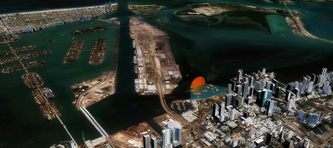 "The Miami Sun" by Visiondivision miami-sun-visiondivision-03