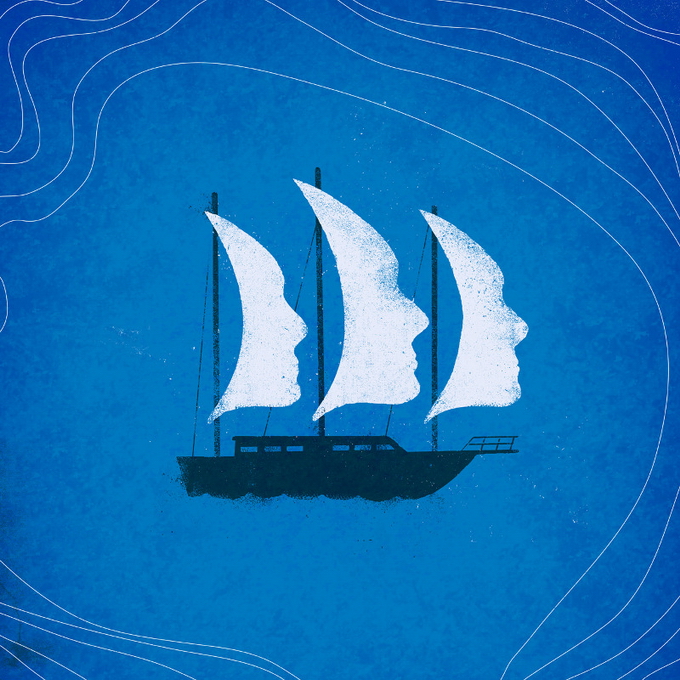 Illustrator Sebastien Thibault print