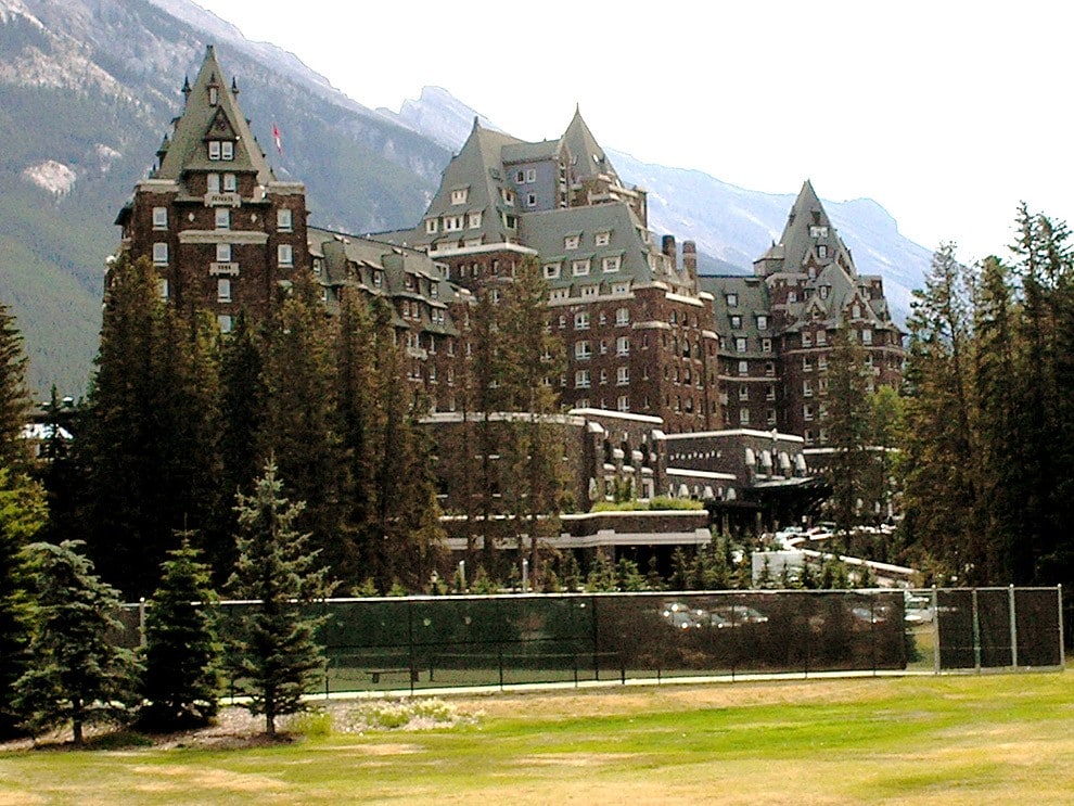 7. fairmont banff spring hotel, alberta, canada