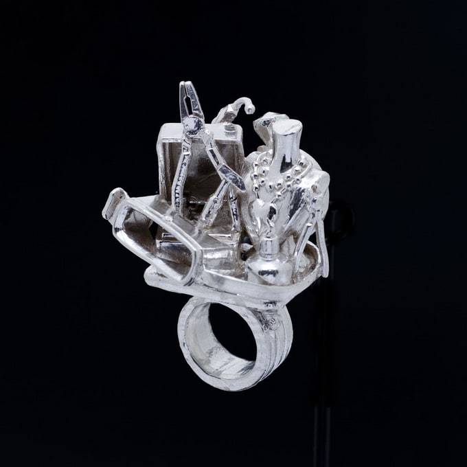 Ring-sculpture Rebecca Rose RebeccaRoseSculpturings07