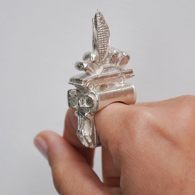 Ring-sculpture Rebecca Rose RebeccaRoseSculpturings12