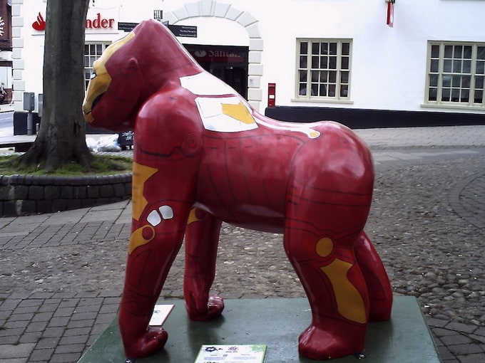 Iron Gorilla by Martin Wall martinwallironmangorilla_1