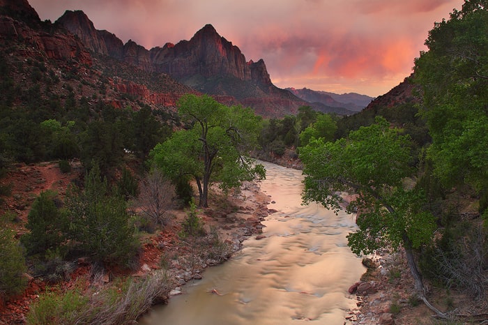 Amazing landscapes by Nate Zeman sunset and the watchman