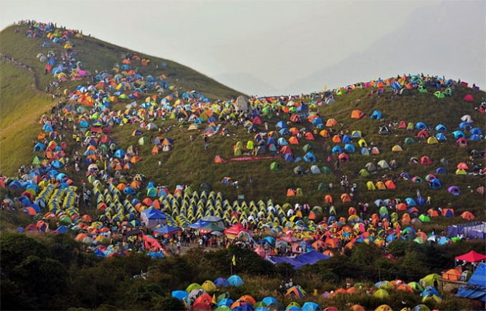 Camping festival in Jiangxi Province, China camping-festival-in-china1-640x427