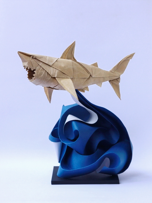 origami great white shark