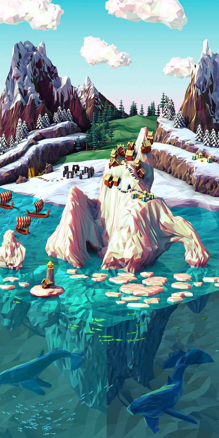 3d geometric landscapes by jr schmidt3