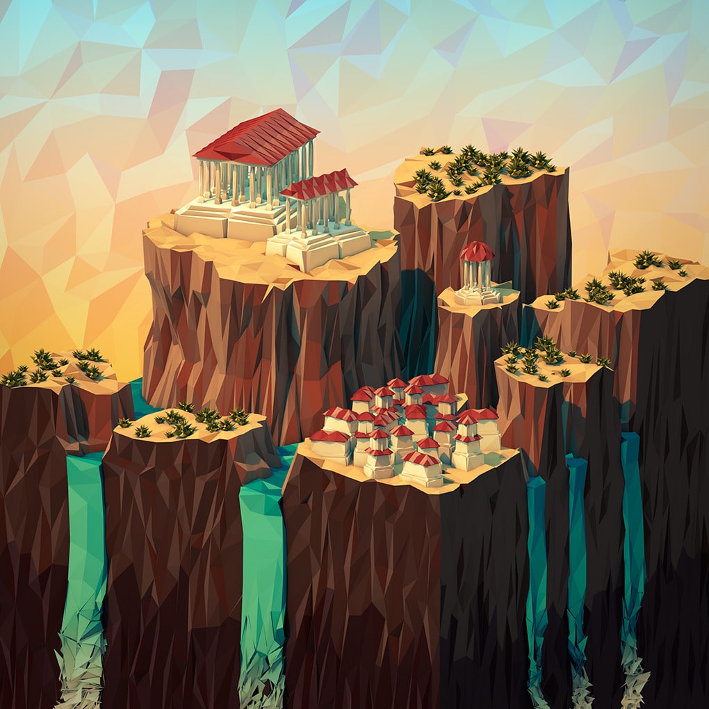 3d geometric landscapes by jr schmidt5