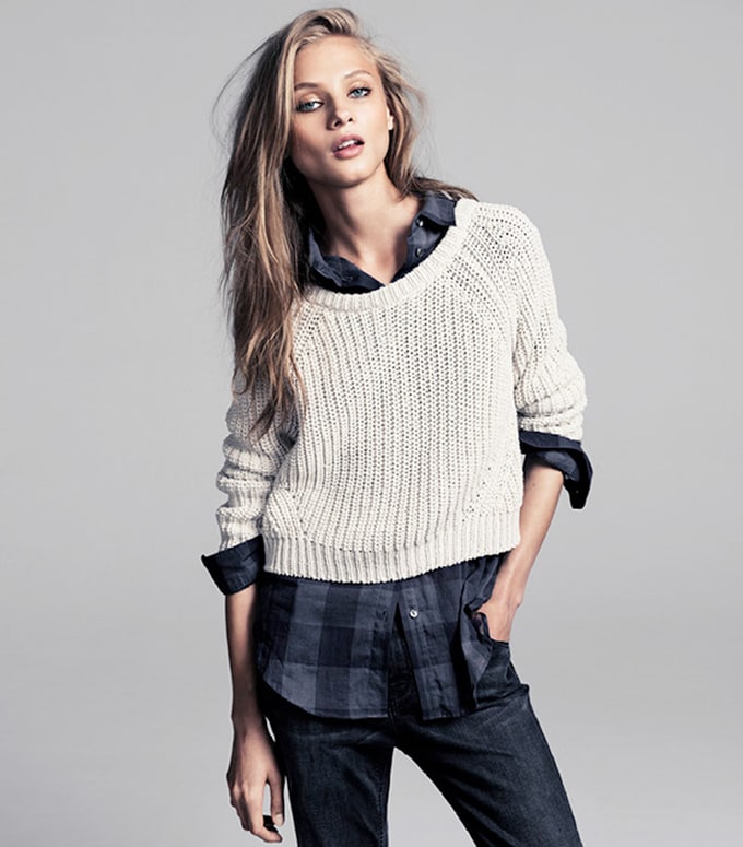 Anna Selezneva For WINTER Lookbook Mango 2013 | FREEYORK