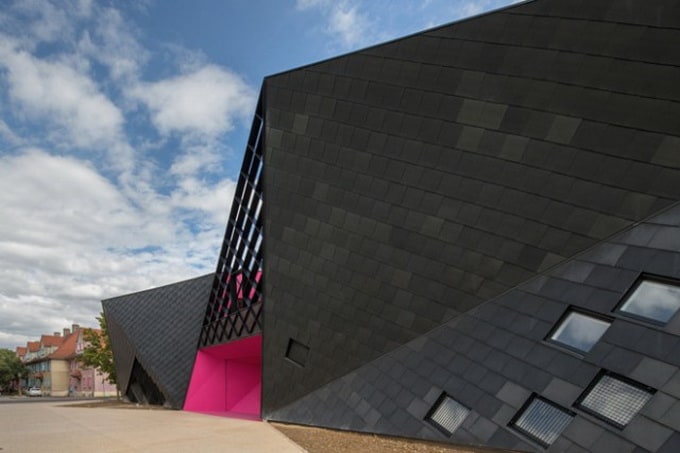 Cultural center by Paul Le Quernec mulhouse-cultural-center-640x975