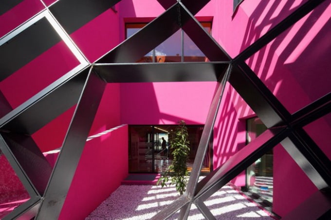 Cultural center by Paul Le Quernec mulhouse-cultural-center-640x976