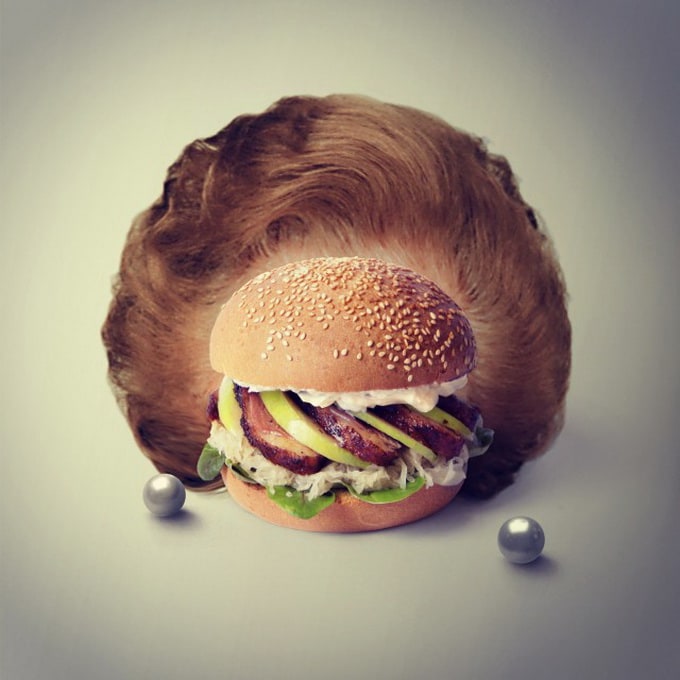 Photo series "Fat Burger & Furious" by duo Thomas & Quentin fat-furious-burger-1-640x646
