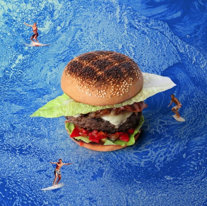Photo series "Fat Burger & Furious" by duo Thomas & Quentin fat-furious-burger-1-640x656