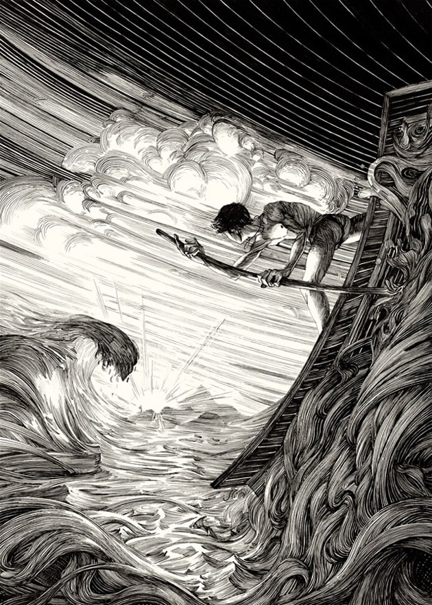 Epic Ink Illustrations by Nico Delort nico-delort-9