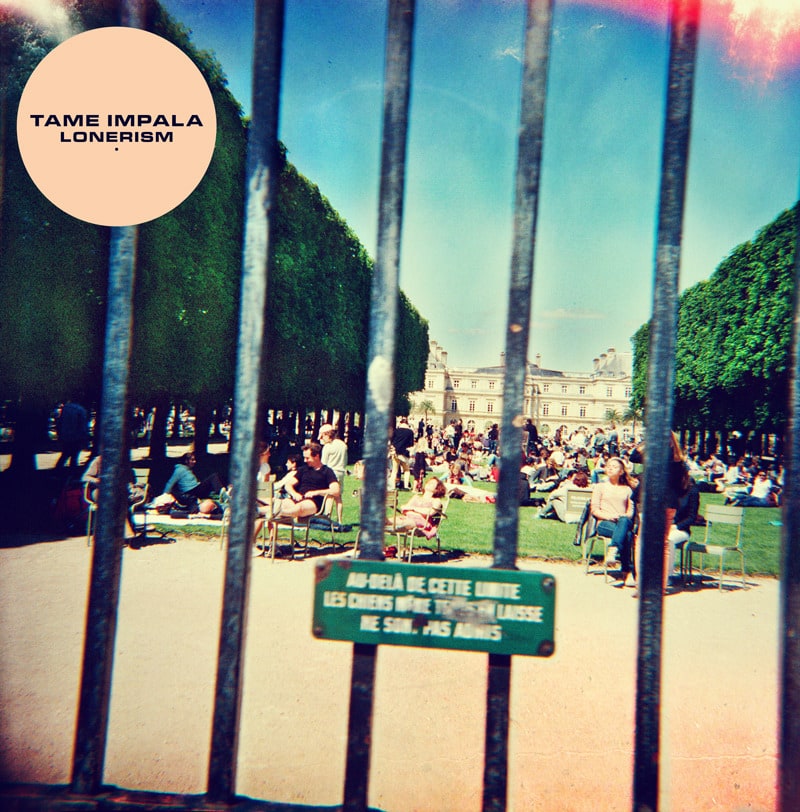Collages and Covers of famous music albums by Leif Podhajsky tame-impala_lonersim_800