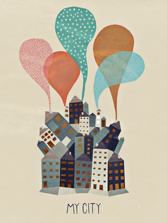 Illustrations by Michelle Carlslund mycity_02