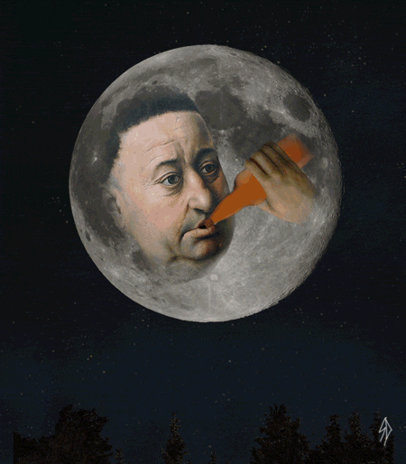 Animated classic paintings by James Kerr scorpiondagger12