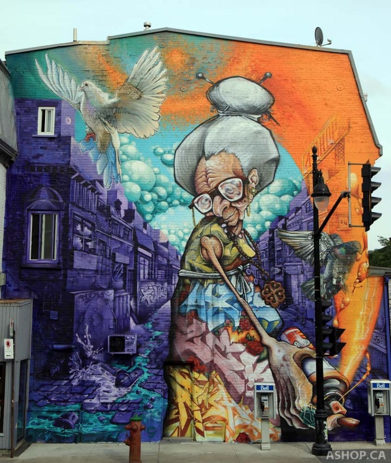 Street-Art-by-ASHOP-at-Mural-Festival-in-Montreal-Canada