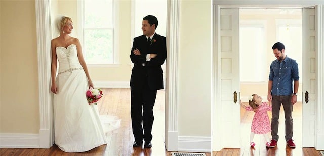 Moving without Mom – Father and Daughter recreate old Wedding Photos to say Goodbye to Wife and Mother moving-without-mom_02