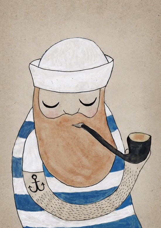 Illustrations by Michelle Carlslund sailor_02