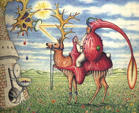The World's Weirdest Book luigi-_serafini_codex_seraphinianus_11