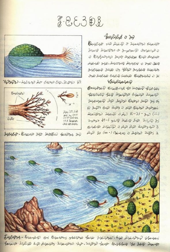 The World's Weirdest Book luigi-_serafini_codex_seraphinianus_7