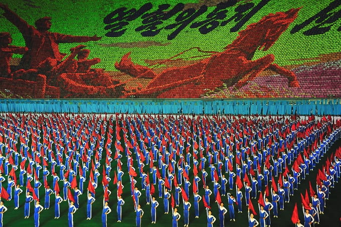 arirang - mass games