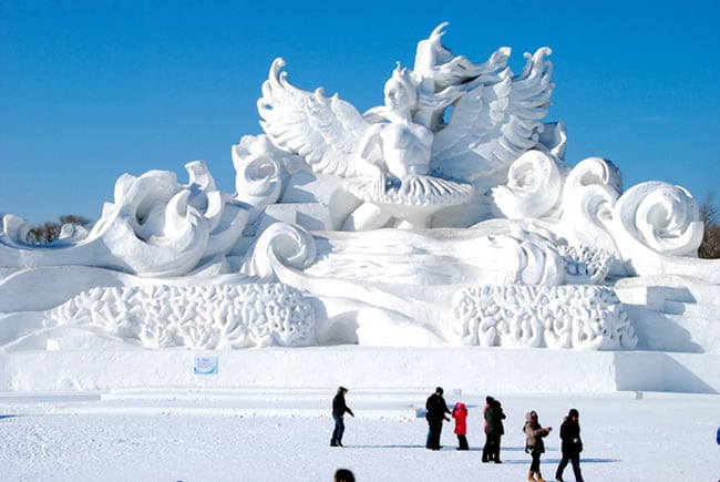 snow and ice festivals