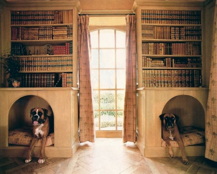 15 Coolest Houses You Wish Your Pet Had posh dog bedroom