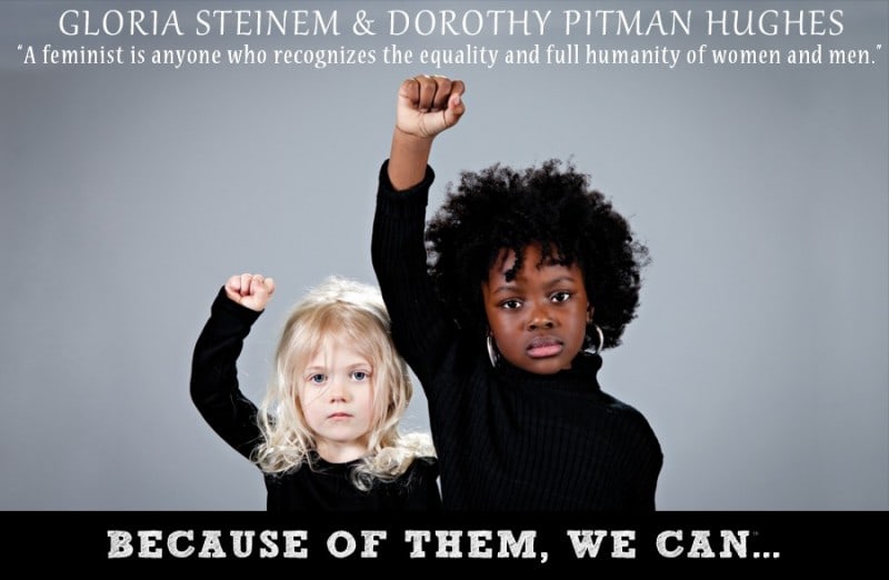 Delightful Portraits Turn Little Girls Into Iconic Role Models of The Past and Present 10