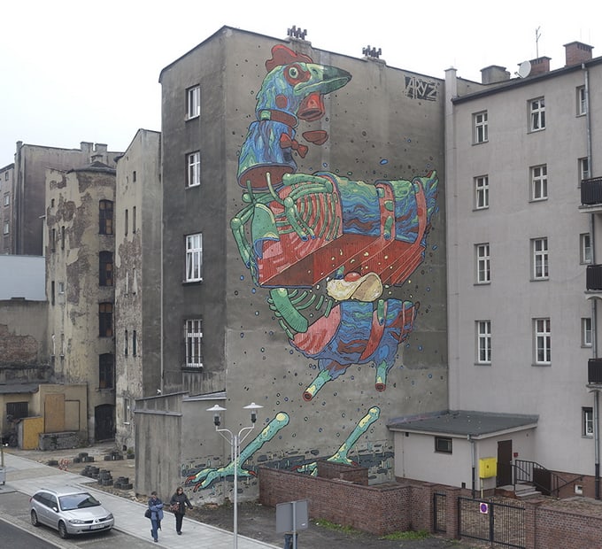 Street Artist Aryz aryz13