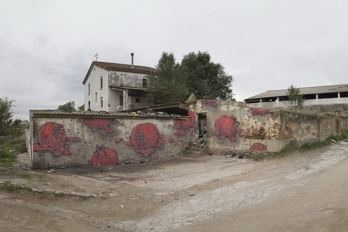 Street Artist Aryz aryz24