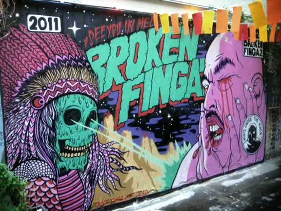 Street Art by Broken Fingaz broken-fingaz-crew-street-art-1b