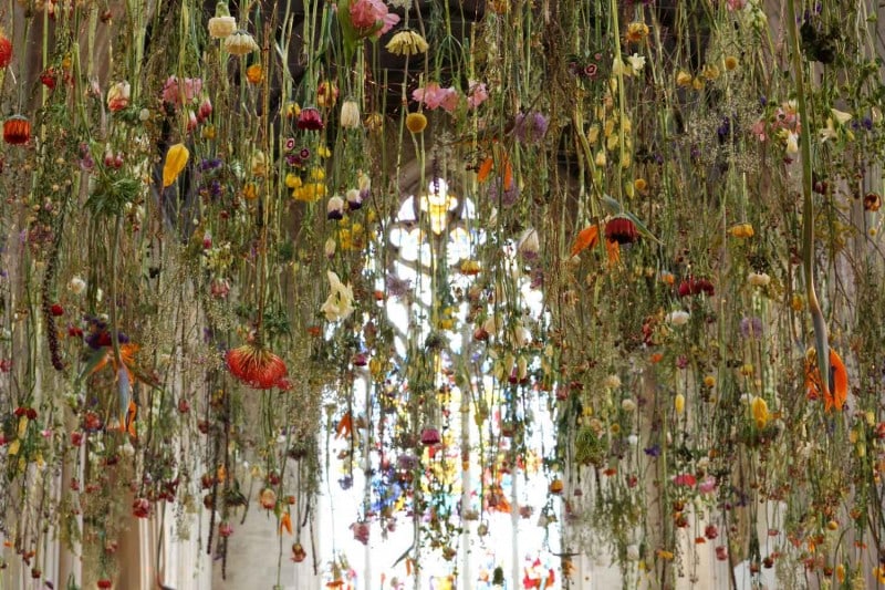 Suspended Floral Installations By Rebecca Louise Law | FREEYORK