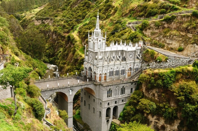 las lajas sanctuary, colombia