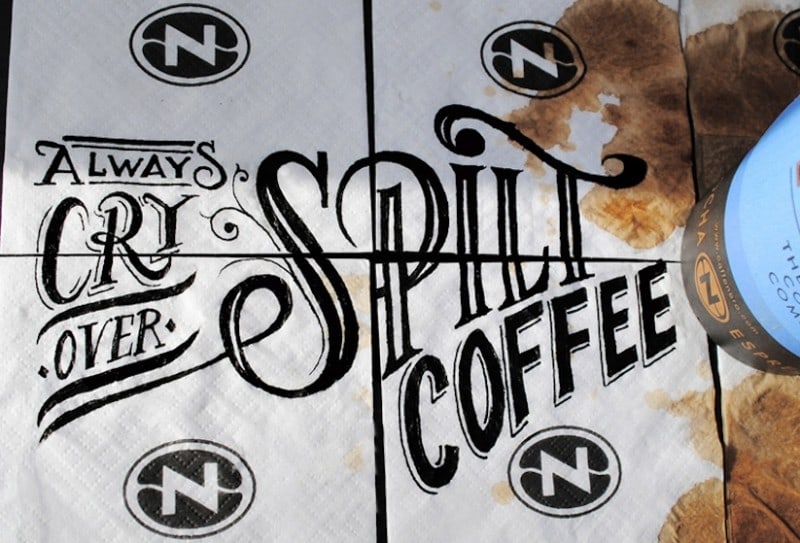 Coffee_Time_Typographic_Art_on_Discarded_Coffee_Cups_by_Rob_Draper_2014_04