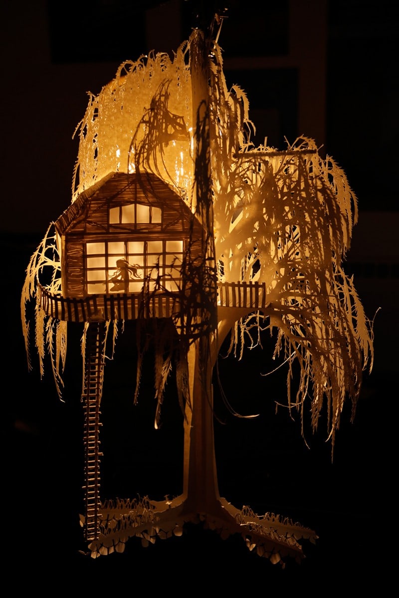 Magical Papercraft Dioramas by Davy and Kristin McGuire papercraft-installations-by-davy-and-kristin-mcguire-9