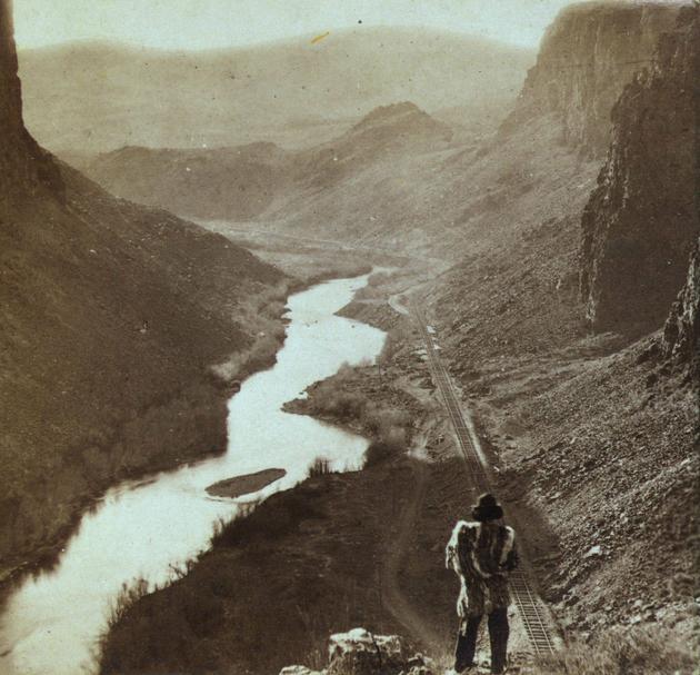 native railroad overlook