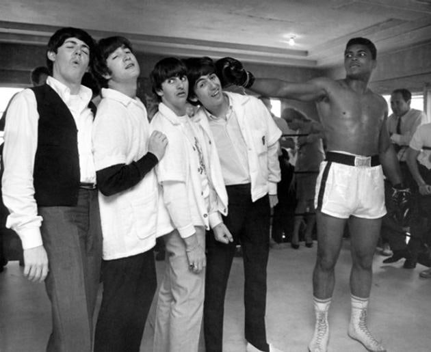 the beatles and muhammad ali