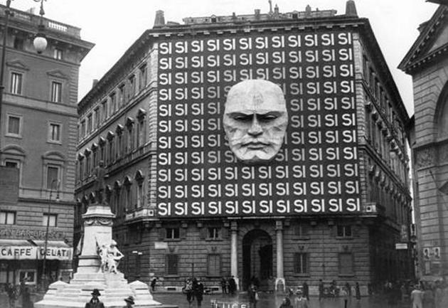 mussolinini headquarters in rome