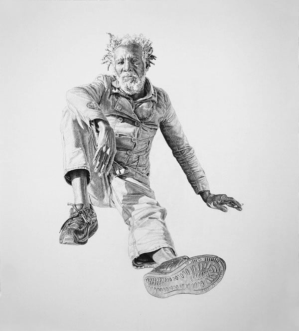 "No Regrets In Life" - Charcoal and Graphite Drawings by Artist Joel Daniel Phillips no_regrets_in_life_drawings by_joel_daniel_phillips_2014_03