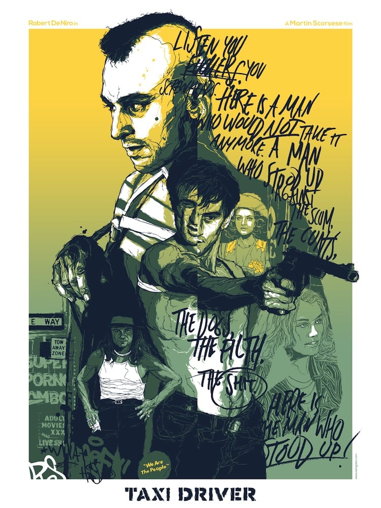 "Screen Prints" - Classic Movie Posters Recreated by Illustrator Grzegorz Domaradzki screen_prints_classic_movie_posters_recreated_by_illustrator_grzegorz_domaradzki_2014_03