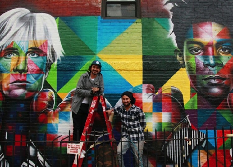 Colorful_Mural_of_Basquiat_and_Andy_Warhol_by_Eduardo_Kobra_in_Brooklyn_NYC_2014_02